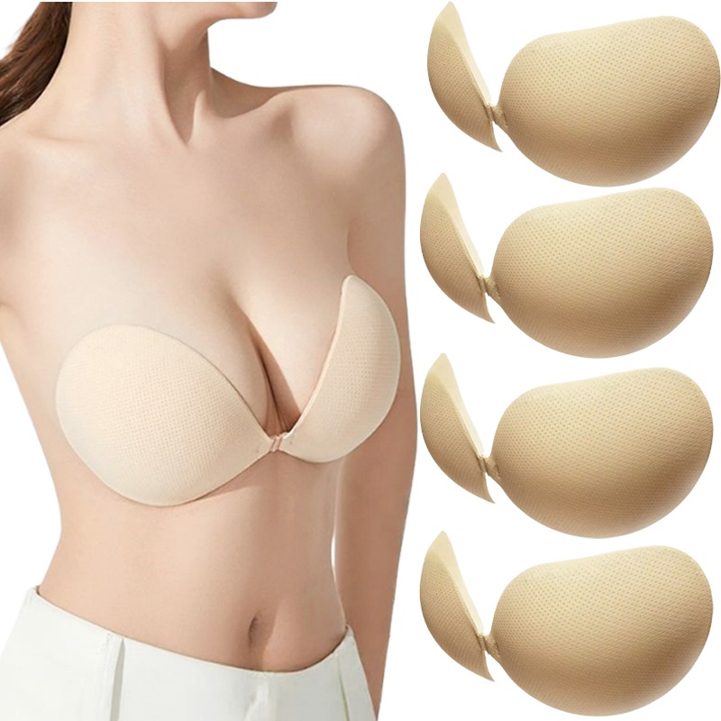 Silicone Bra Adhesive - Biustonosz samoprzylepny push-up, pogrubione, niewidoczne silikonowe