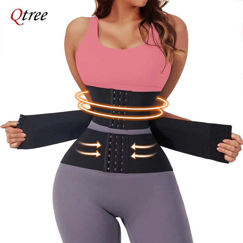 Shapewear Bodysuit Firm - Qtree ulepszony gorset modelujący talię Snatch