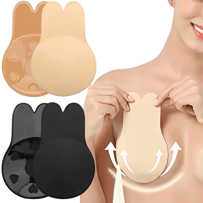 Silicone Bra Adhesive - Biustonosze Push Up dla kobiet Samoprzylepny