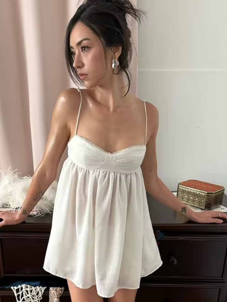 Cami Top Lace - Zestaw Nibber Classic 2-częściowy damski, słodkie