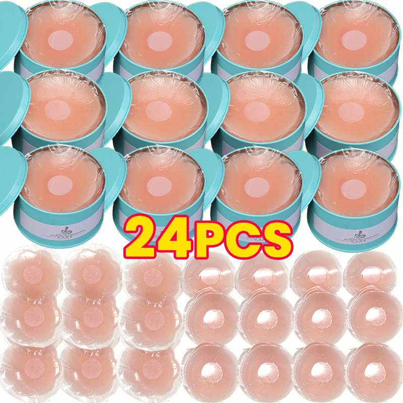 Silicone Bra Adhesive - 2026 Damskie wielorazowe płatki na sutki,