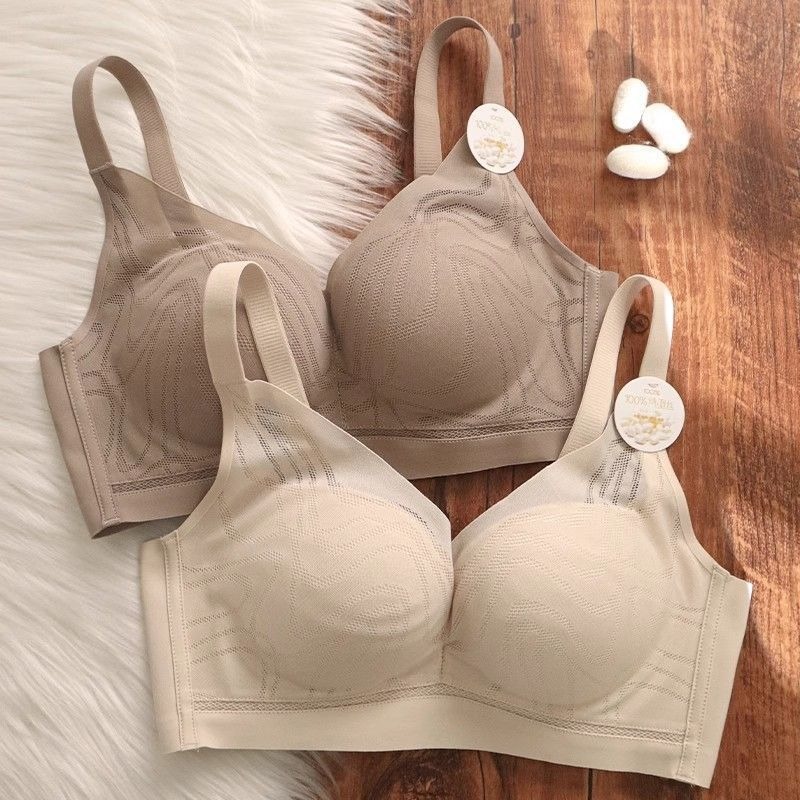 Bralette Wireless Soft - Damski bezszwowy biustonosz bez fiszbinów, ultra