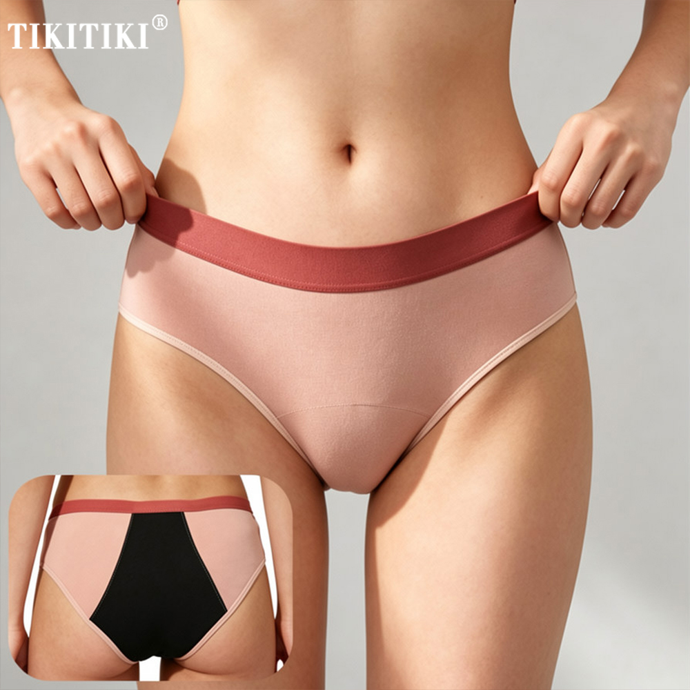 Period Panty Absorbent - Damska bielizna menstruacyjna, majtki zabezpieczające przed