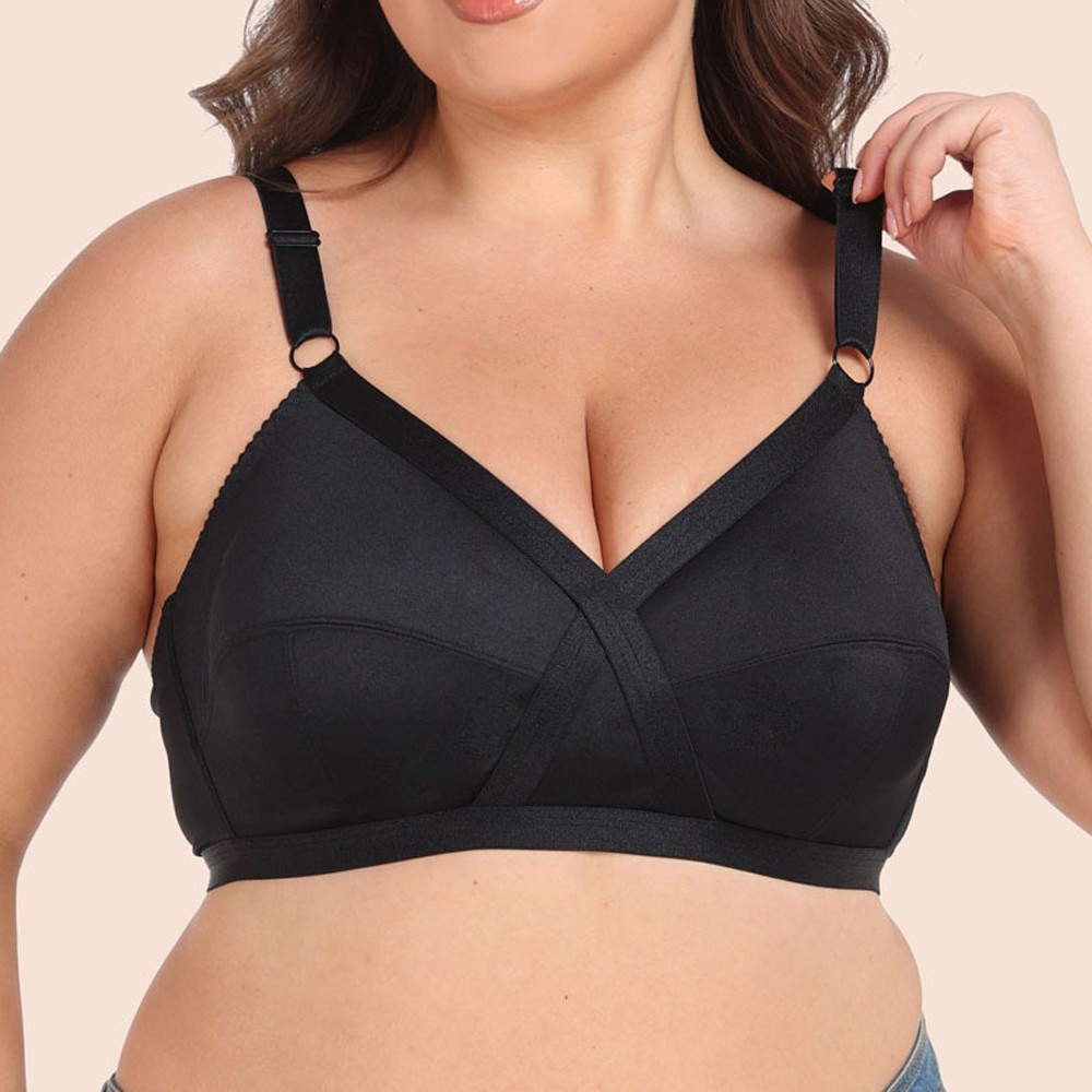 Bralette Wireless Soft - Bezszwowy biustonosz damski typu bralette, biustonosz