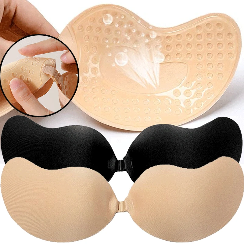 Silicone Bra Adhesive - Wielorazowe samoprzylepne nakładki na sutki, rozmiary