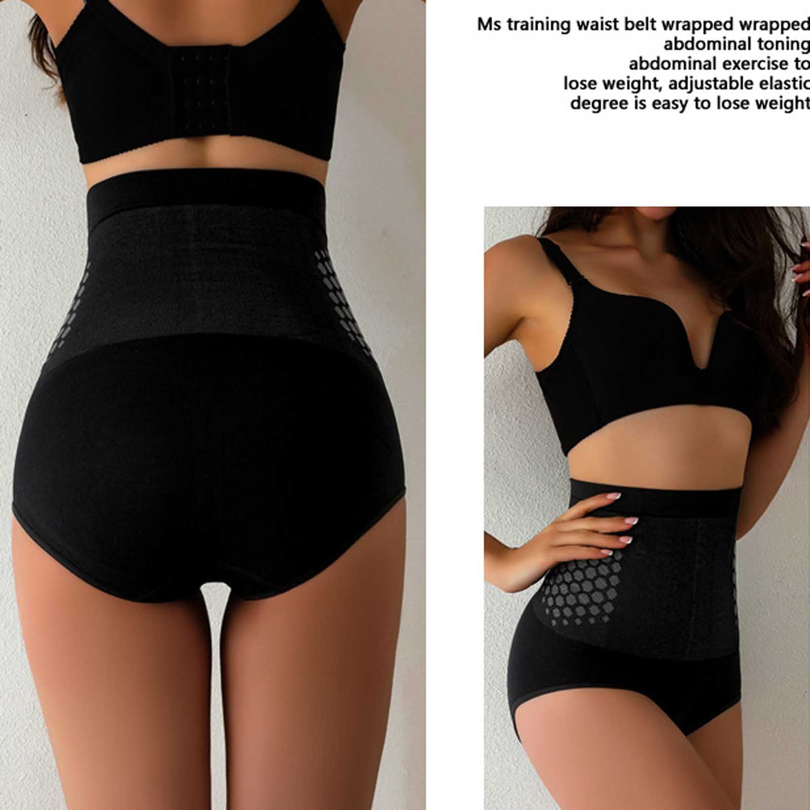 Seamless Underwear Women - Wyszczuplające majtki modelujące z wysokim stanem,