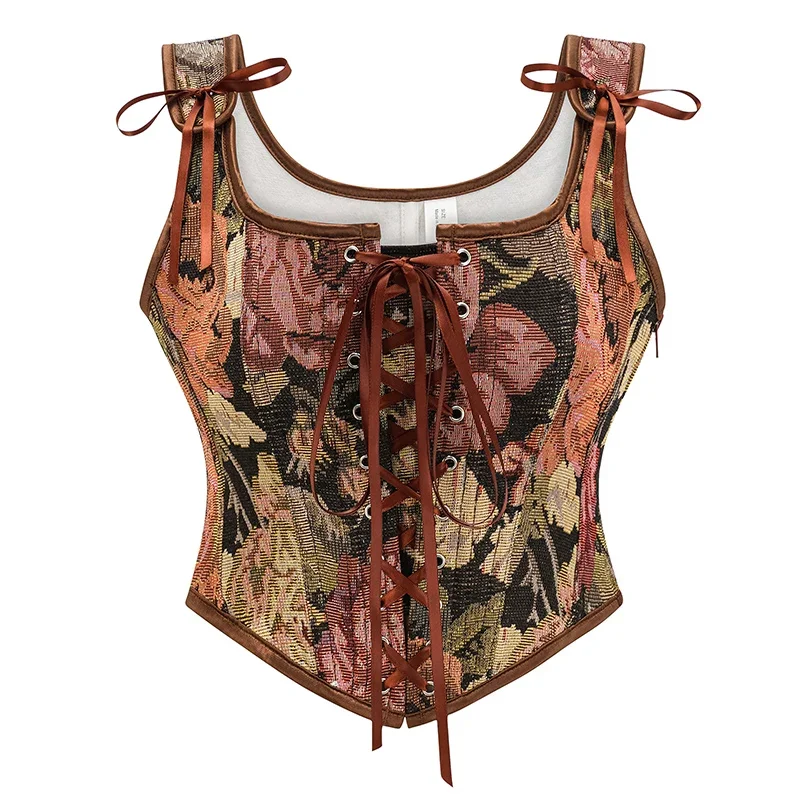 Vintage Gothic Women Corsets L – Corset Waist Cinch recenzja i cena