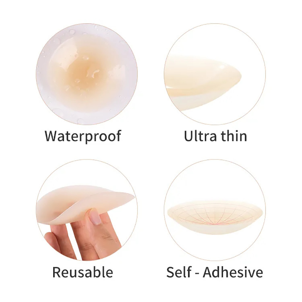 Wielorazowe silikonowe naklejk – Silicone Bra Adhesive recenzja i cena