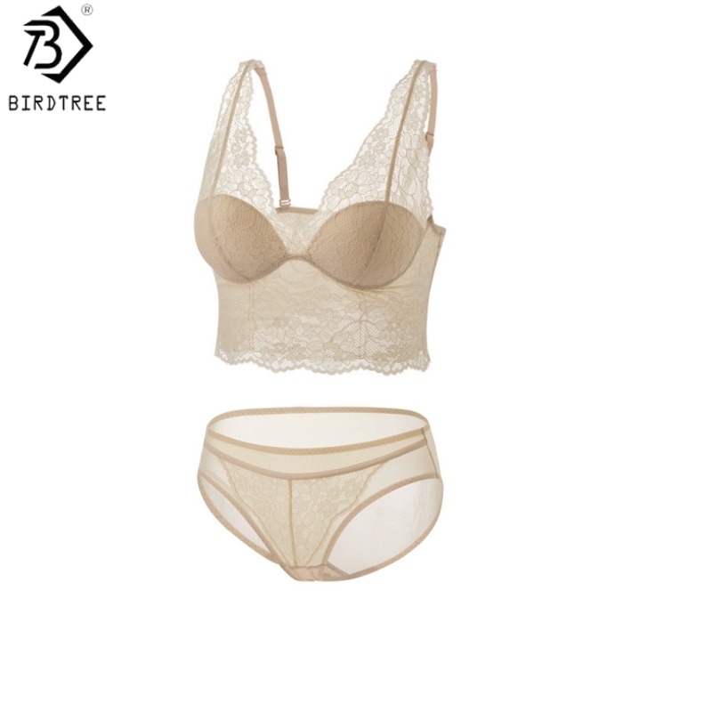 Birdtree, Elegancki damski zes – Bralette Wireless Soft recenzja i cena