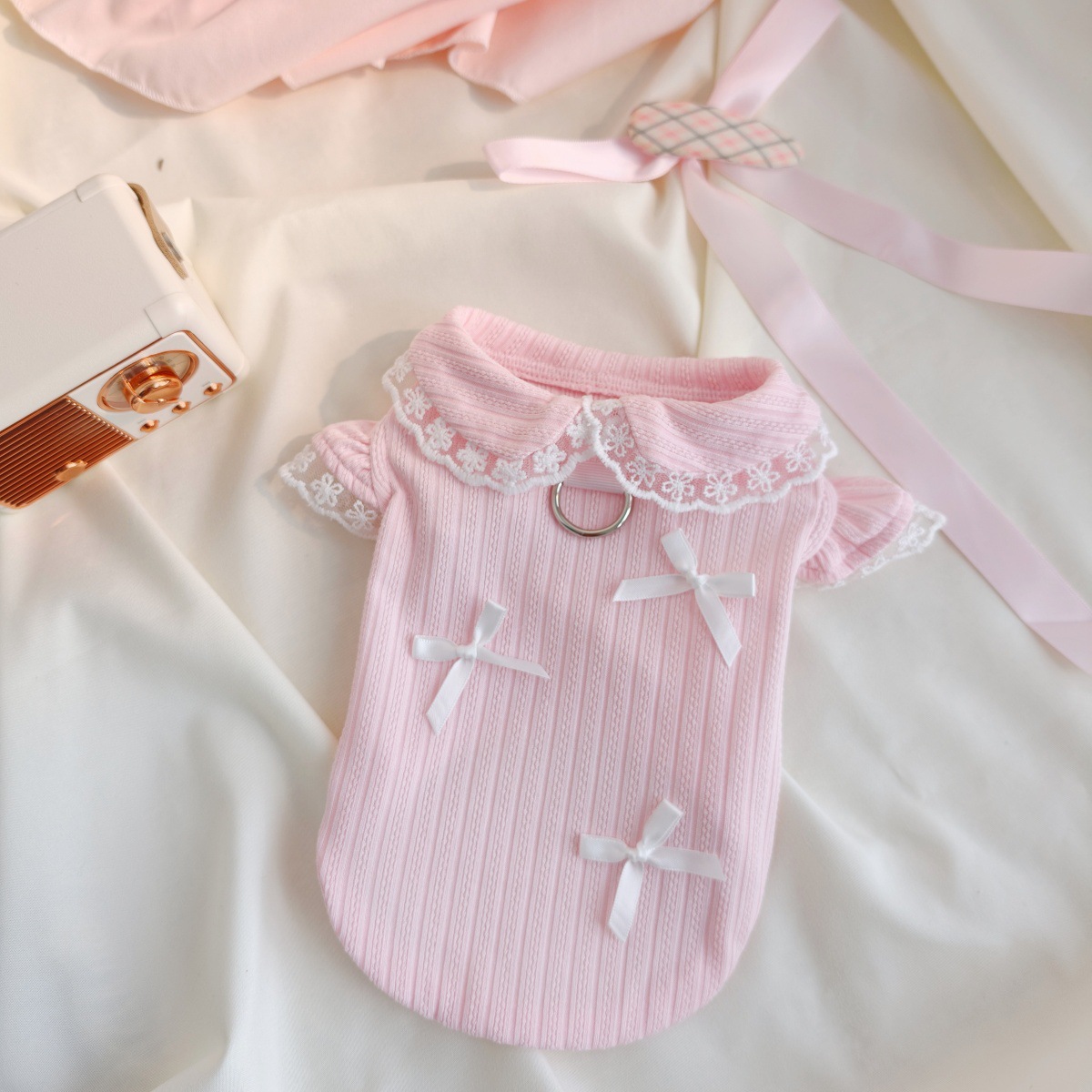 Koszulka dla psa z koronkową k – Lace Teddy Lingerie recenzja i cena