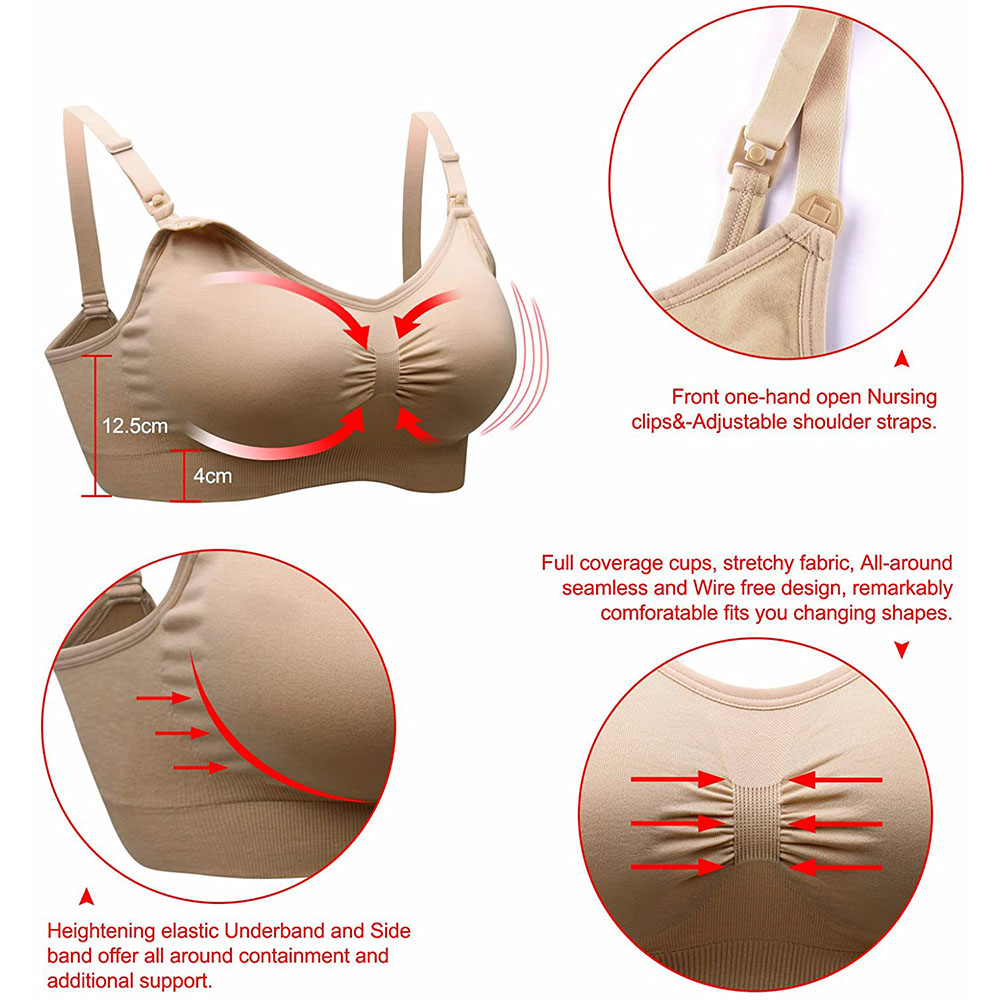 Damski biustonosz do karmienia – Nursing Bra Sleep recenzja i cena