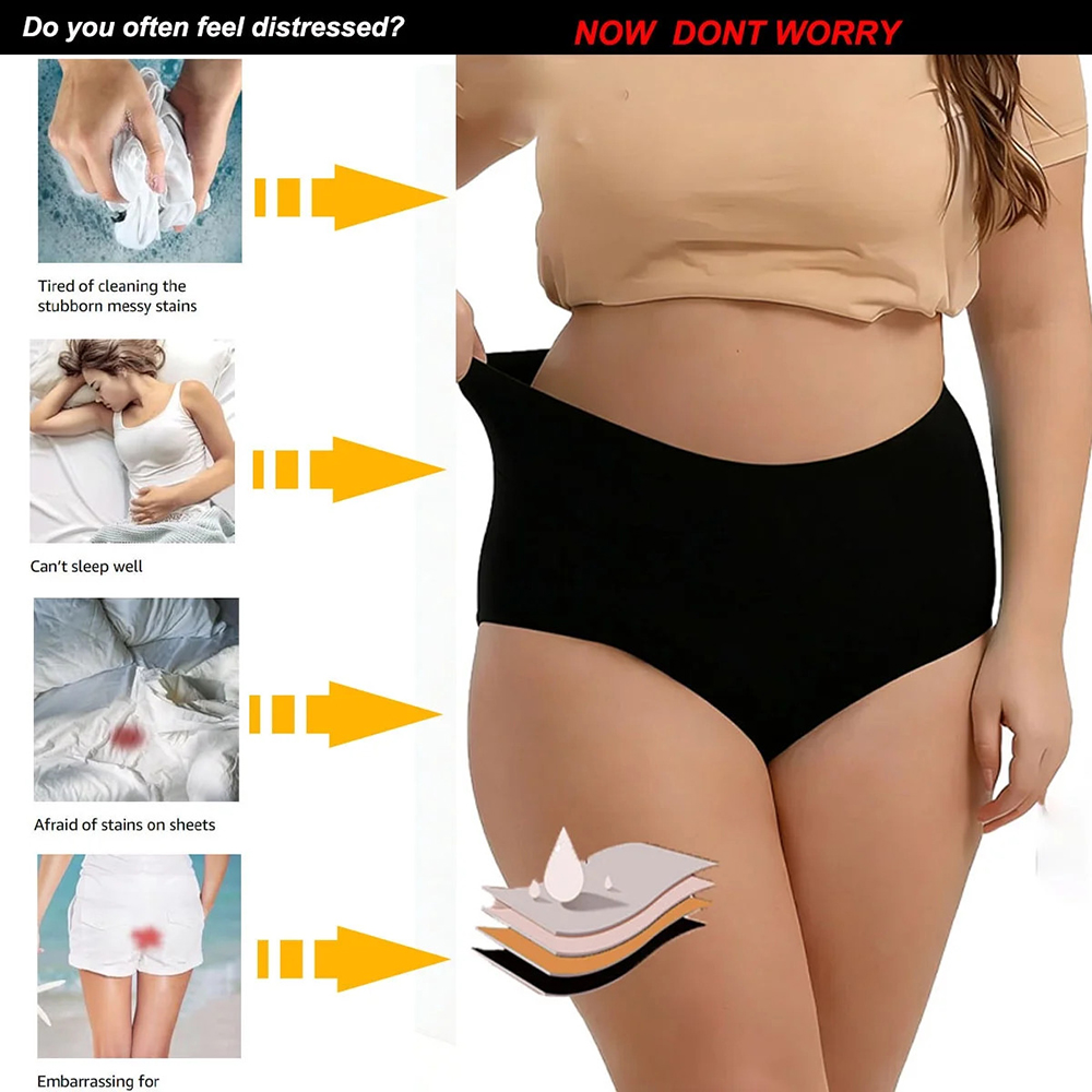 Chłonne majtki menstruacyjne,  – Period Panty Absorbent recenzja i cena