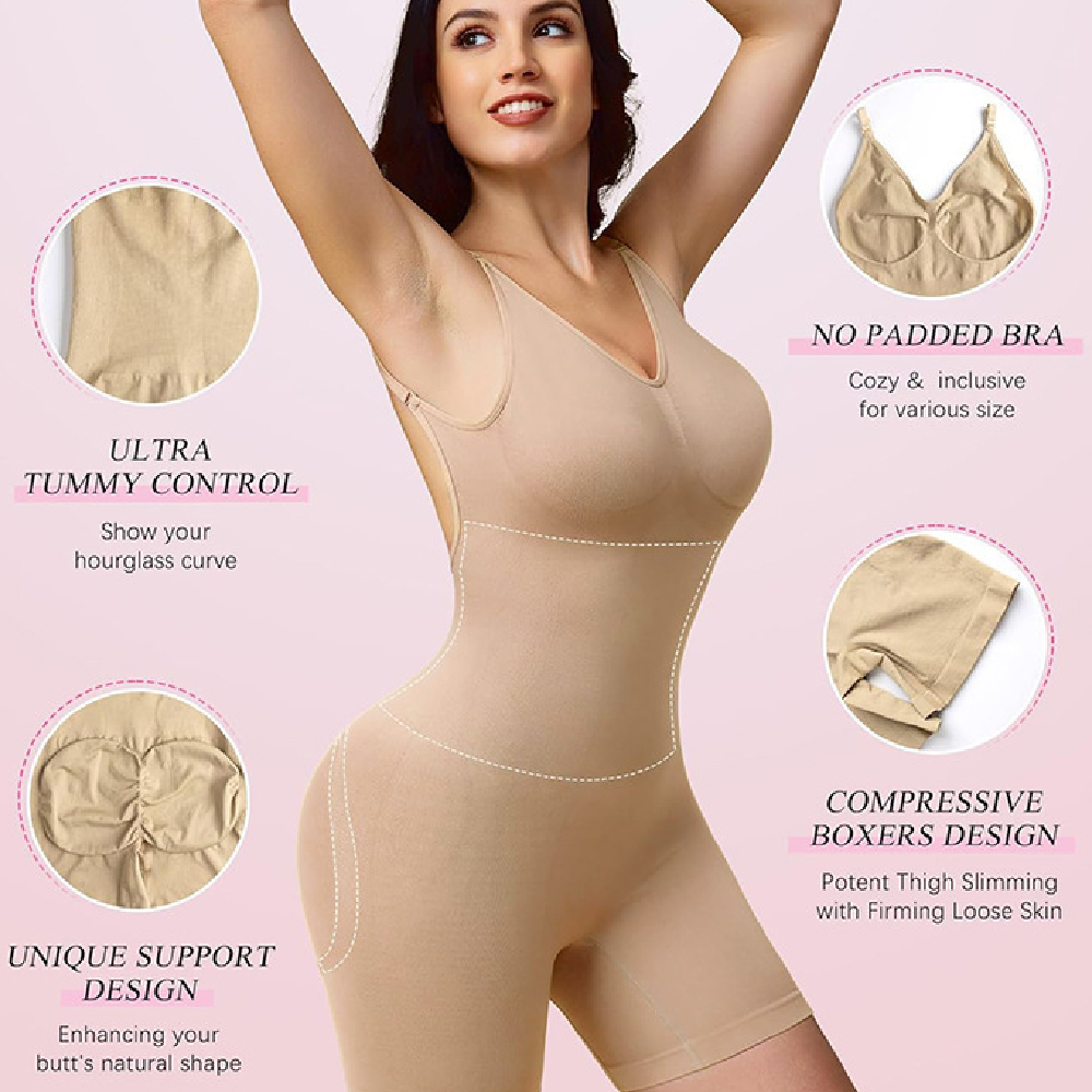 Niewidoczny, bezszwowy kombine – Shapewear Bodysuit Firm recenzja i cena