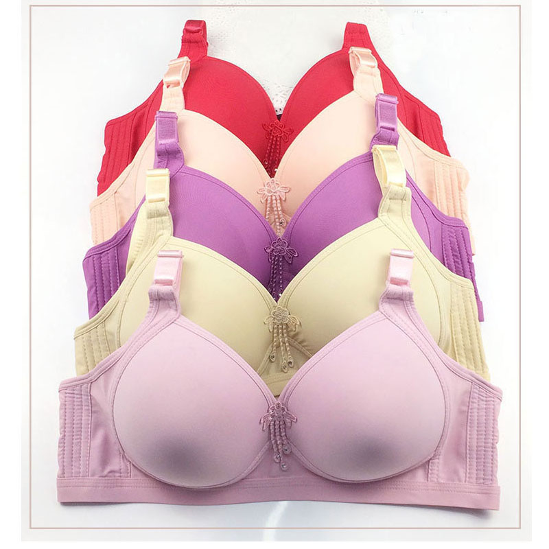 Duży biust damskie gładkie biu – Bralette Wireless Soft recenzja i cena