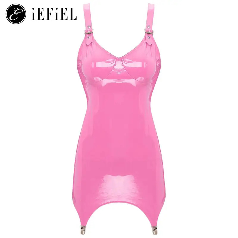 Damska błyszcząca metaliczna s – Babydoll Chemise Night recenzja i cena