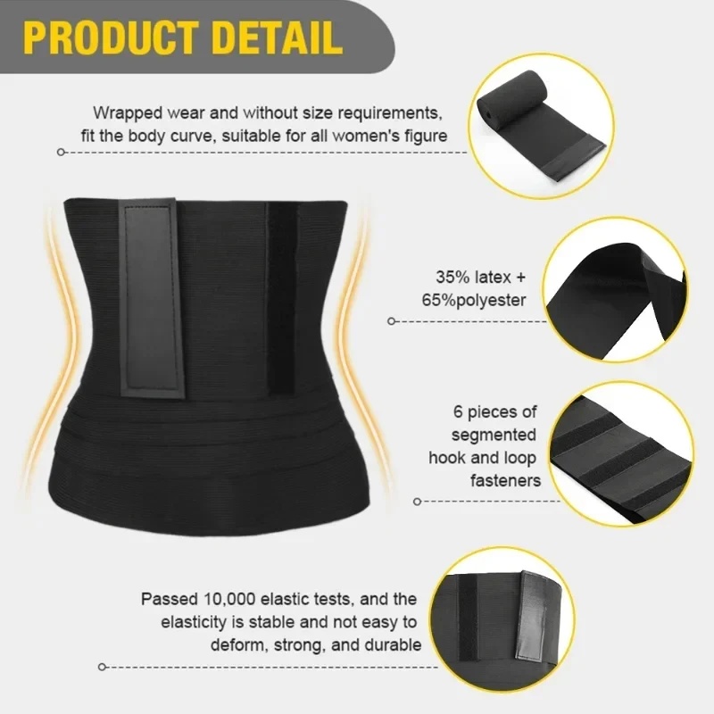 1/2 szt. Pas wyszczuplający, b – Shapewear Bodysuit Firm recenzja i cena