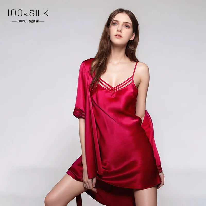 19MM 100% Jedwabna Szata Kimon – Robe Silk Women recenzja i cena