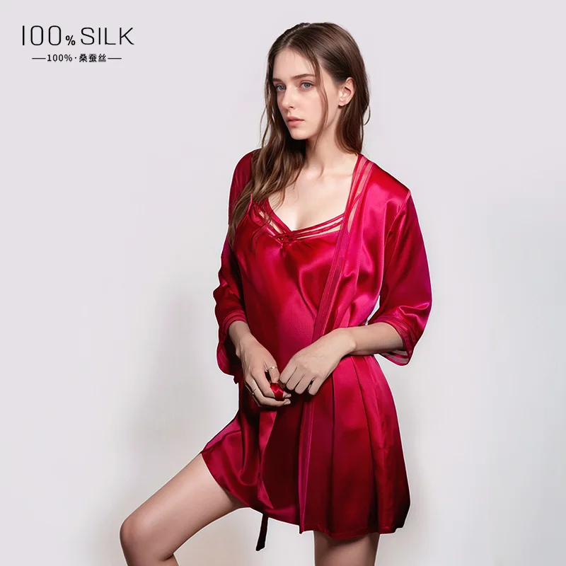 19MM 100% Jedwabna Szata Kimon – Robe Silk Women recenzja i cena