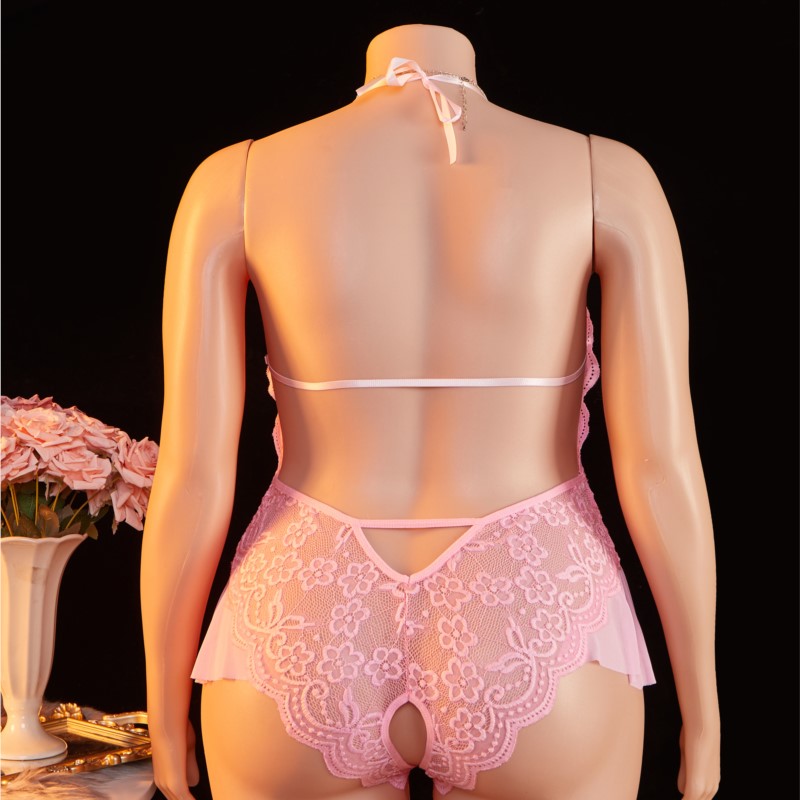 Bielizna erotyczna plus size 1 – Lace Teddy Lingerie recenzja i cena