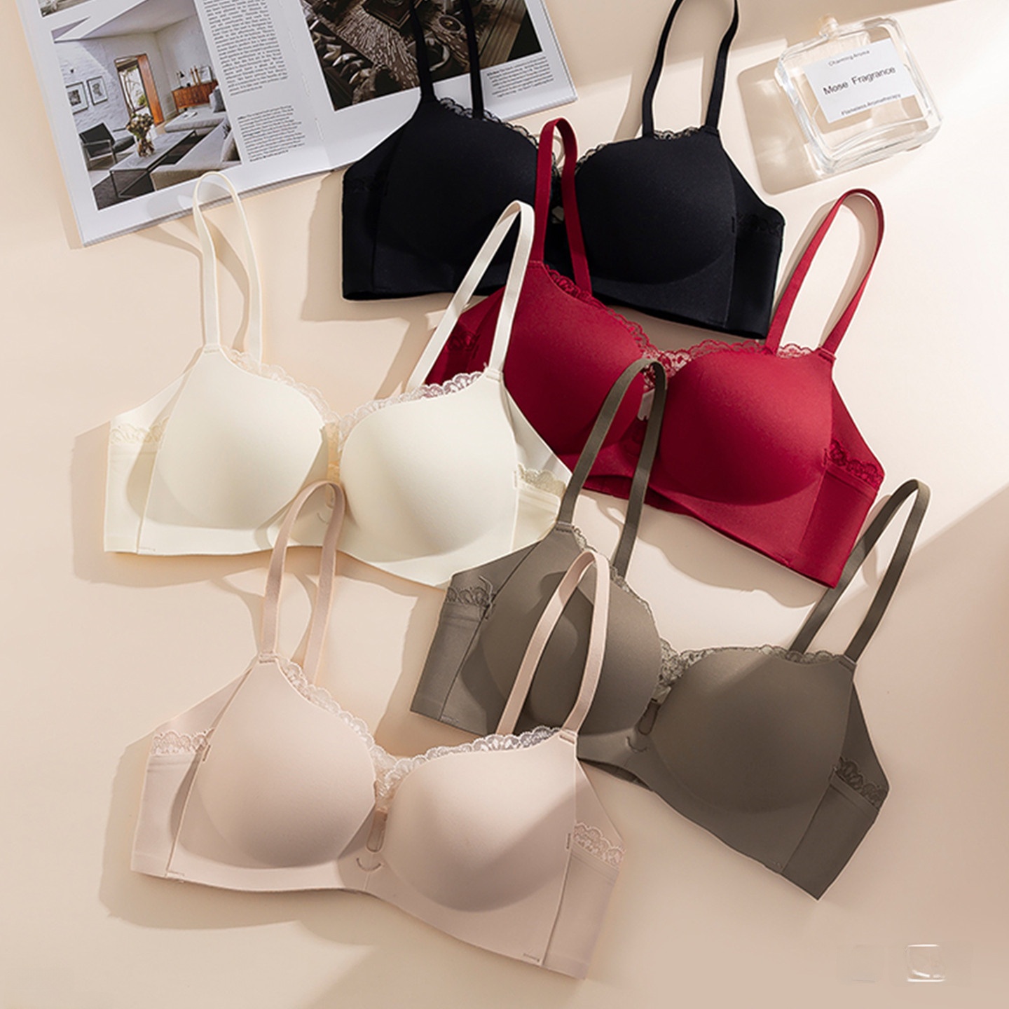 Czysty KUCLUT Koronkowy Biusto – Seamless Underwear Women recenzja i cena