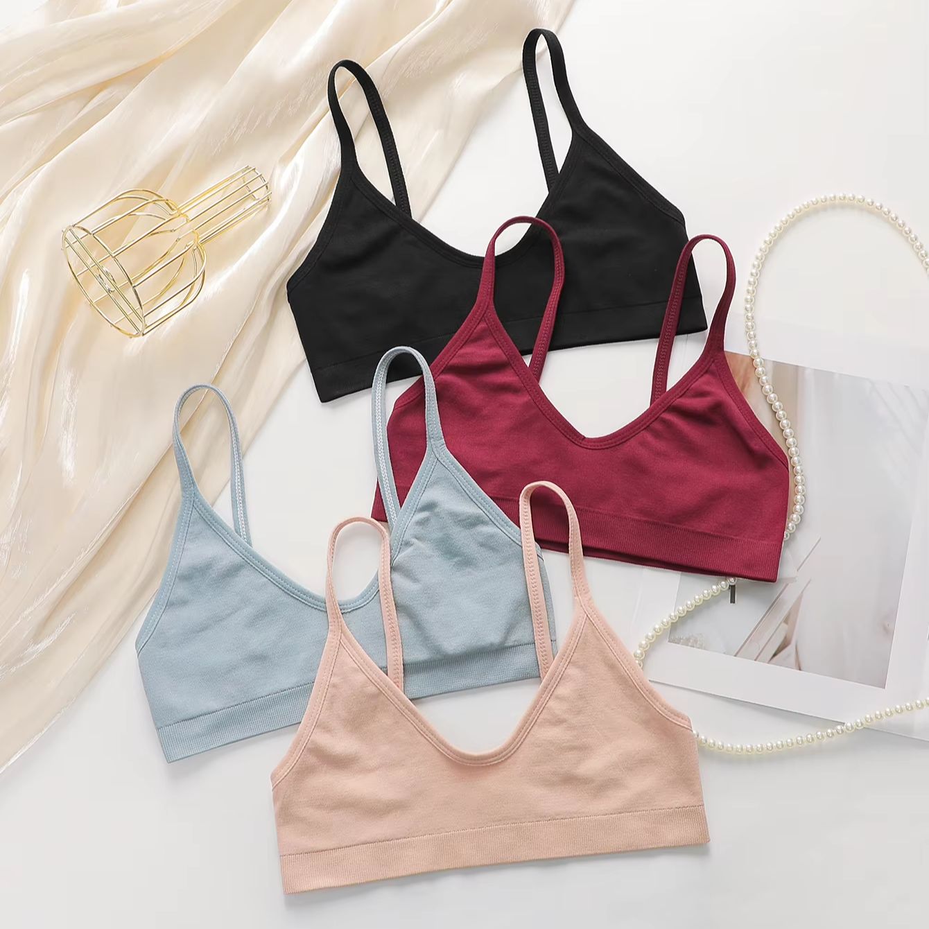 Damski bezszwowy biustonosz be – Bralette Wireless Soft recenzja i cena
