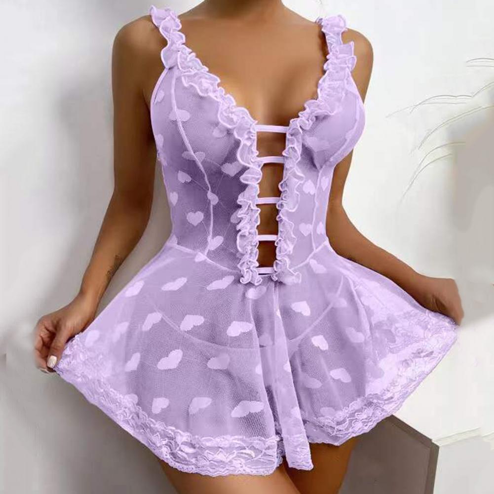 Seksowna koszulka nocna 2026,  – Babydoll Chemise Night recenzja i cena