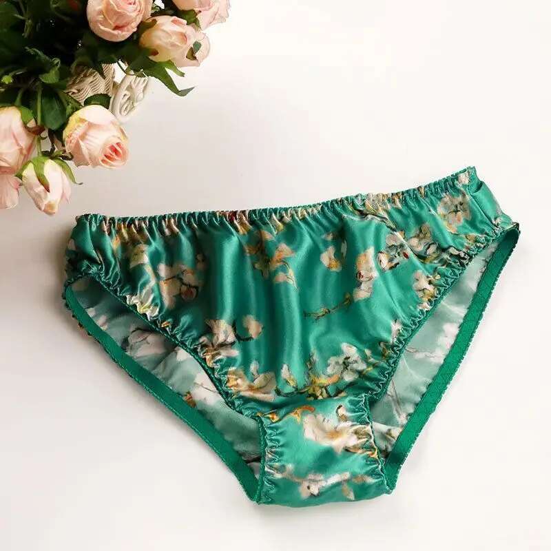 Letnie, kwiatowe, prześwitując – Boyshort Underwear recenzja i cena