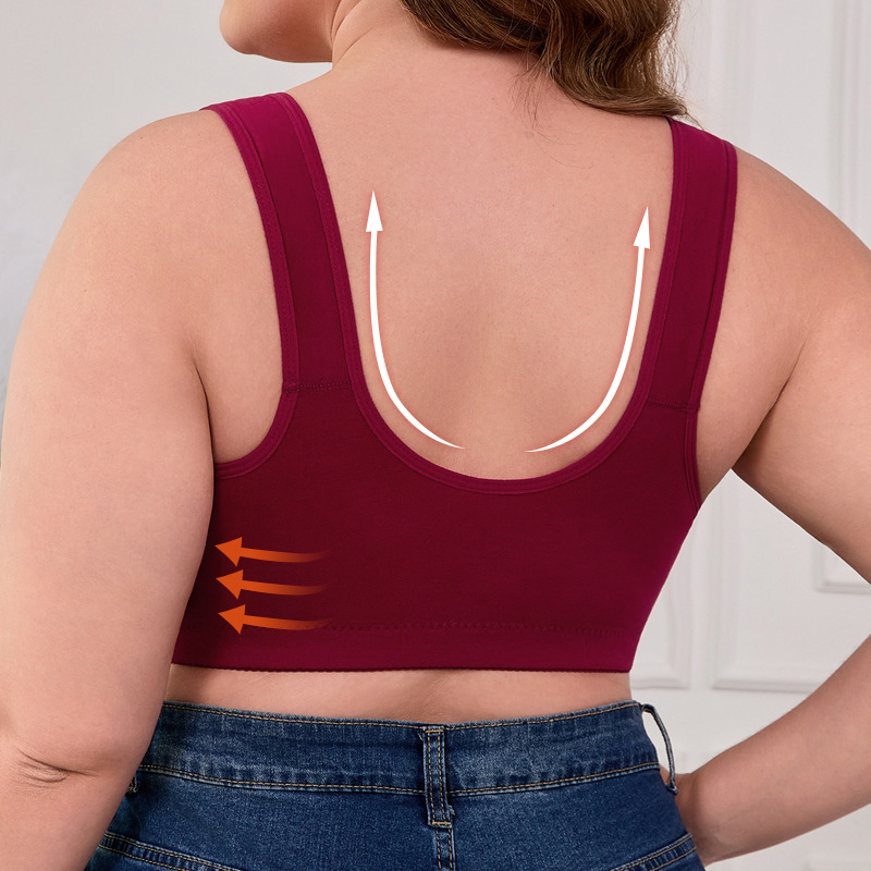 Biustonosz XL-7XL Plus Size z  – Seamless Underwear Women recenzja i cena